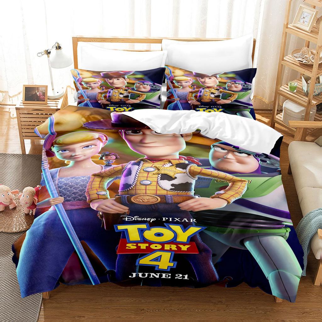 Printed Three-Dimensional 3D Digital Home Textile Three-Piece Children'S Home Textile Kit