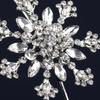 Rhinestones Snowflake Wedding Bride Hairband Crowns Headwear Styling Accessory For Bride Outdoor Indoor Ceremonies Event