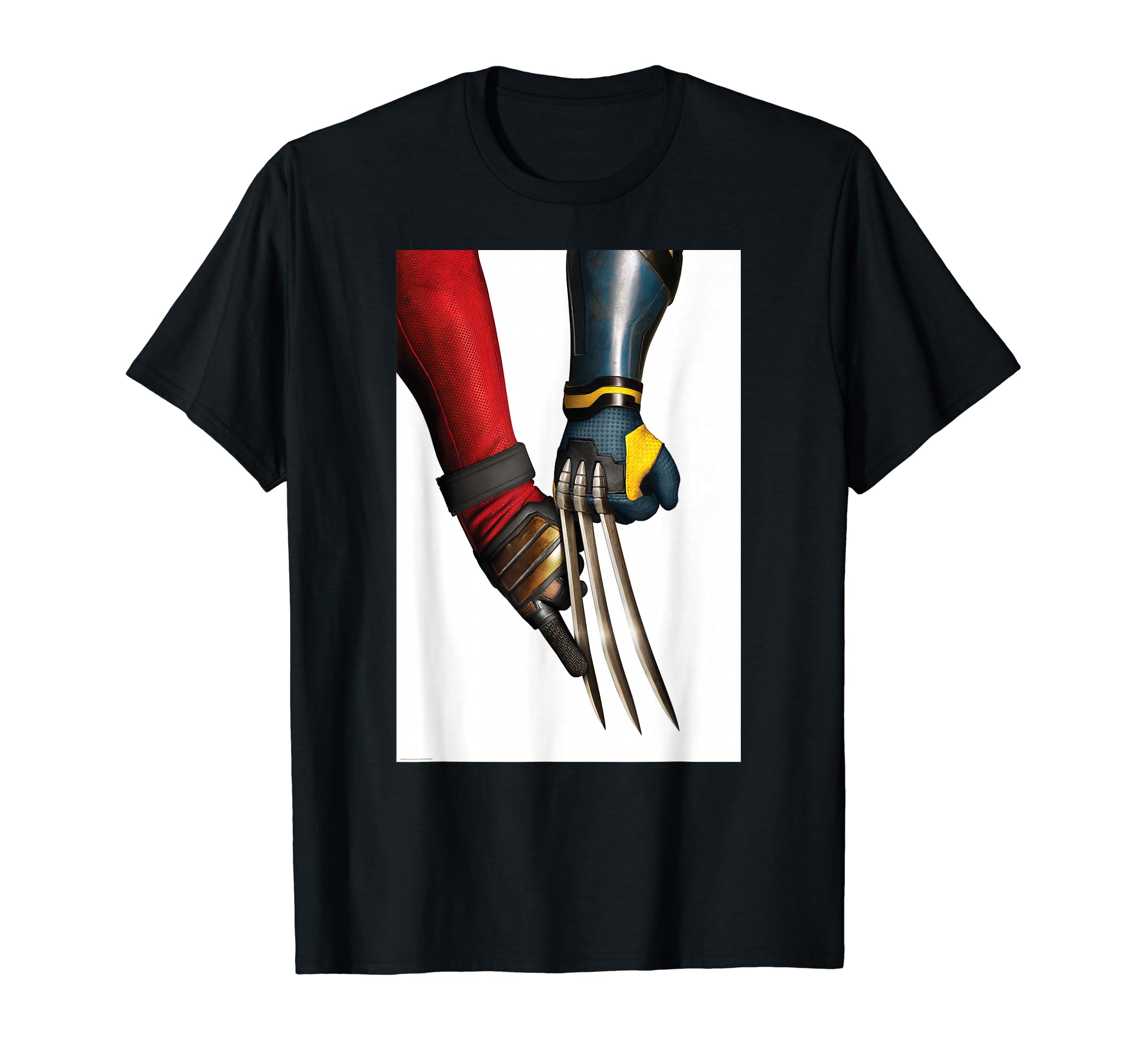 

Marvel Studios Deadpool & Wolverine Claw Touch Poster T-Shirt