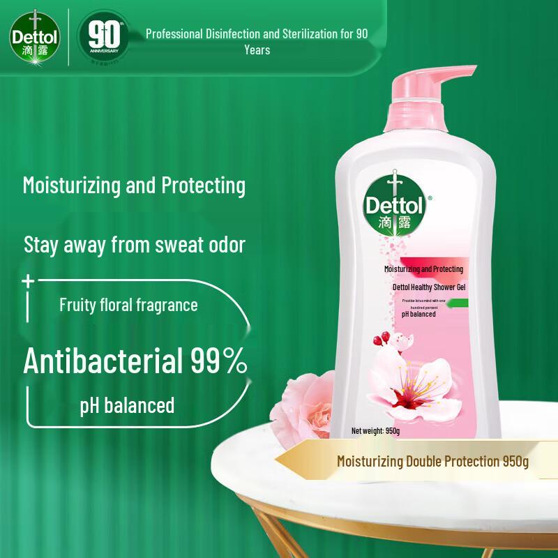 Dettol Moisturizing & Protective Healthy Shower Gel