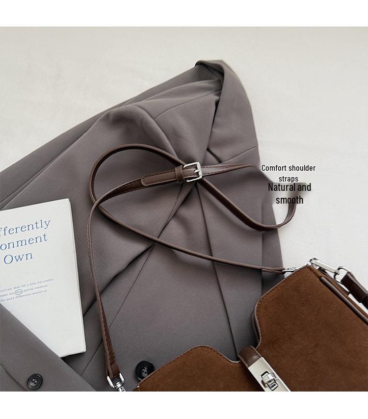 2025 Vintage Matná Minimalistická Velkokapacitní Taška Přes Tělo/Taška Přes Rameno