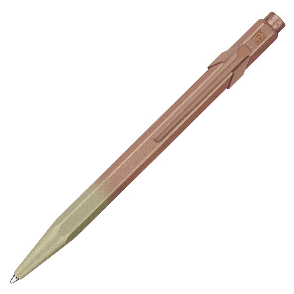 CARAN Ballpoint 849 Your Style Edition Sunstone Limited Official D'ACHE Pen, Oil-Based, Crème 5, Pink, NF0849-588, Edition, Import.