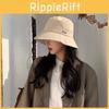 Embroidered Letter Casual Pattern Womens Bucket Hat Versatile Allseason Hat Outdoor