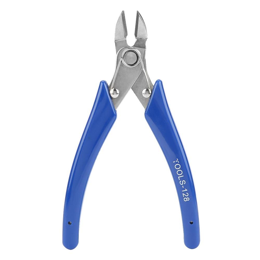 Side Cutting Diagonal Cutting Nippers Stainless Steel Side Cable Cutters Jewelry Making