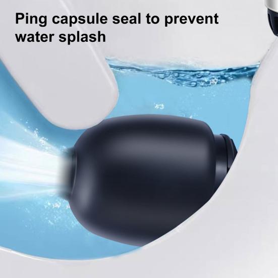 Electric Toilet Plunger Unclogger Safe Efficient One Shot Unclogger Bathroom Kitchen Pipes High
