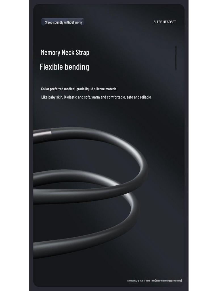 2025 Wireless Bluetooth Sleep Earphones: Neckband Design, Long Battery Life, Noise Reduction, Perfect for Sports and Running
