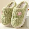 Fashion men large winter slippers 46/47 Indoor floor non-slip bedroom slippers warm fluffy slippers male unisex home casual cotton shoe