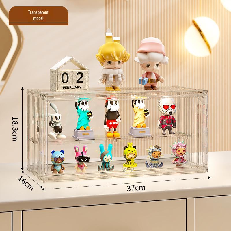 Clear Acrylic Action Figure Display Box & Blind Box Stand