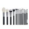 Cangzhou 15-Piece Animal Hair Makeup Brush Set: Eye Shadow & Foundation Brushes