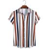 Men's Cable Knit Collar Shirt