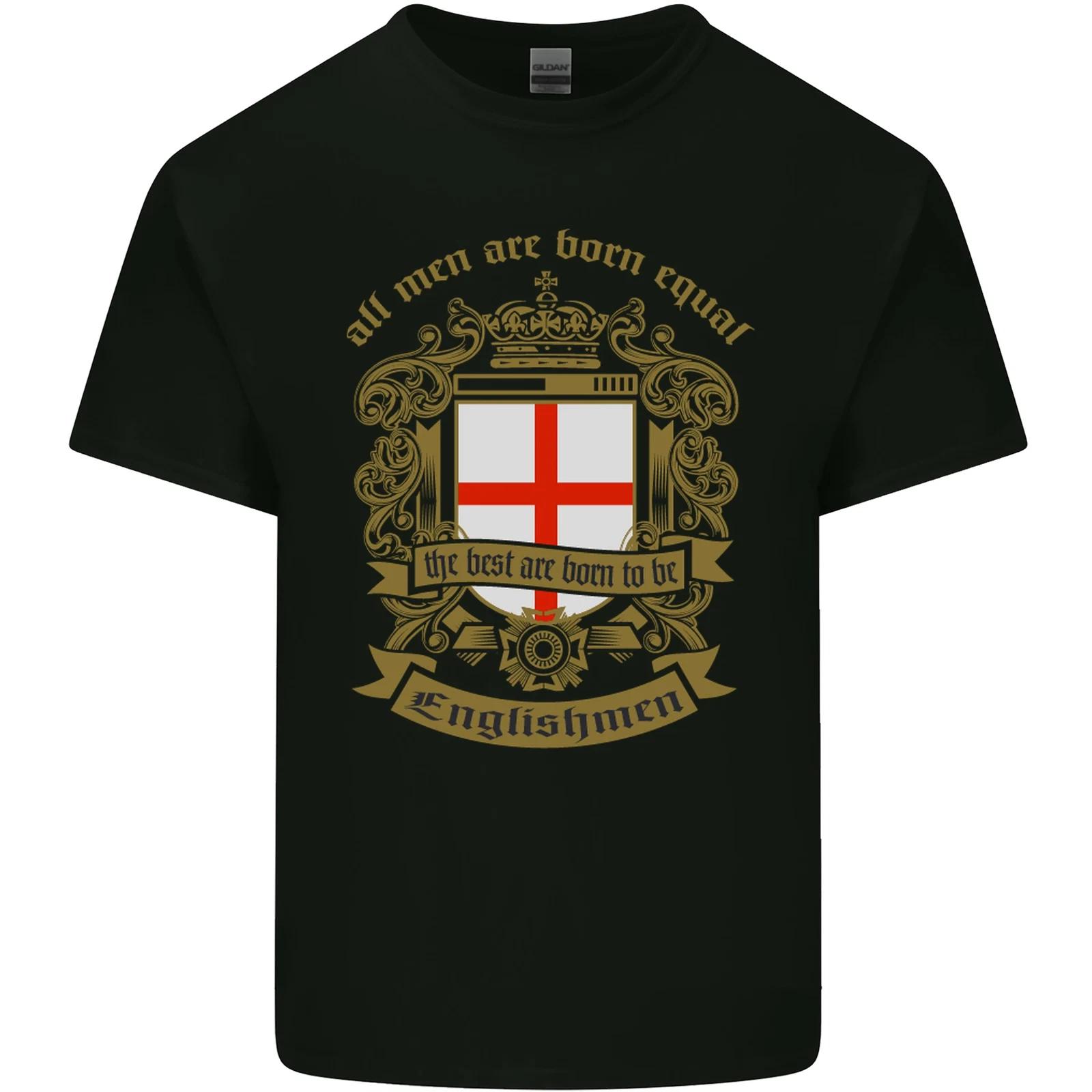 All Men Are Born Equal English England Kids T-Shirt Childrens XL