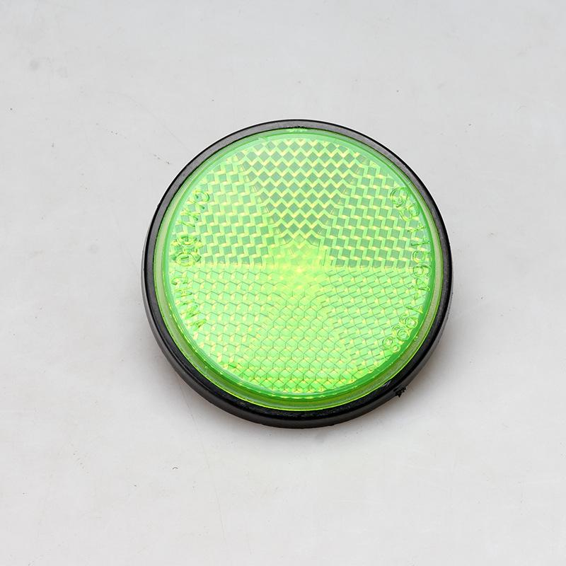 1Pairs Circular Reflector Universal Car Trucks Motorcycle ATV Bikes Bicycle Reflector Safety Reflector Motorcycles Accessories