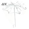 Heavy Duty Iron Support for Clematis Vintage Umbrella Garden Trellis, Metal Climbing Plant Support, Shape Patio Trellis Ivy Vines Roses Clematis,