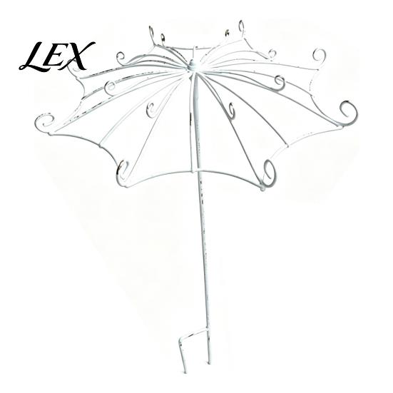 Heavy Duty Iron Support for Clematis Vintage Umbrella Garden Trellis, Metal Climbing Plant Support, Shape Patio Trellis Ivy Vines Roses Clematis,