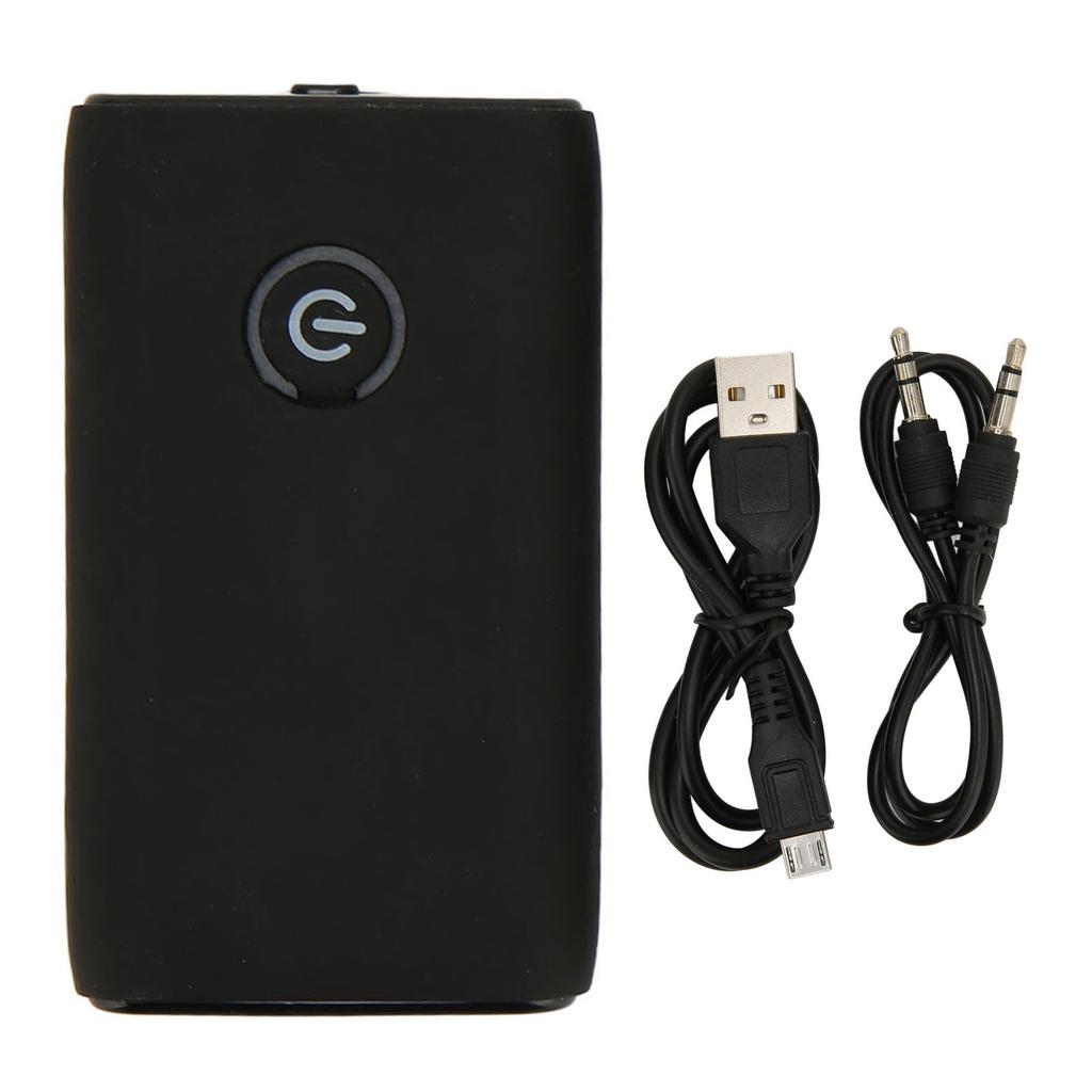 Bluetooth 5.3 Sender Empfänger Multifunktional 2 in 1 Drahtloser Adapter mit 3,5mm Klinke für TV
