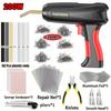 Upgraded 2 In 1 Plastic Welding Kit Stapler Soldering Gun 6/4 Types Staples for Car Bumper Repair 200W Welder Machine Repair