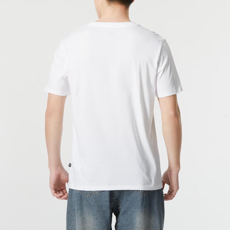 Puma American Vintage Letter Logo Print Breathable Short Sleeve T-Shirt Men Tops White 682152-02