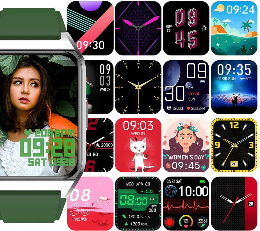 Smartwatch Rubicon Rnce89 Czarna Bransoleta
