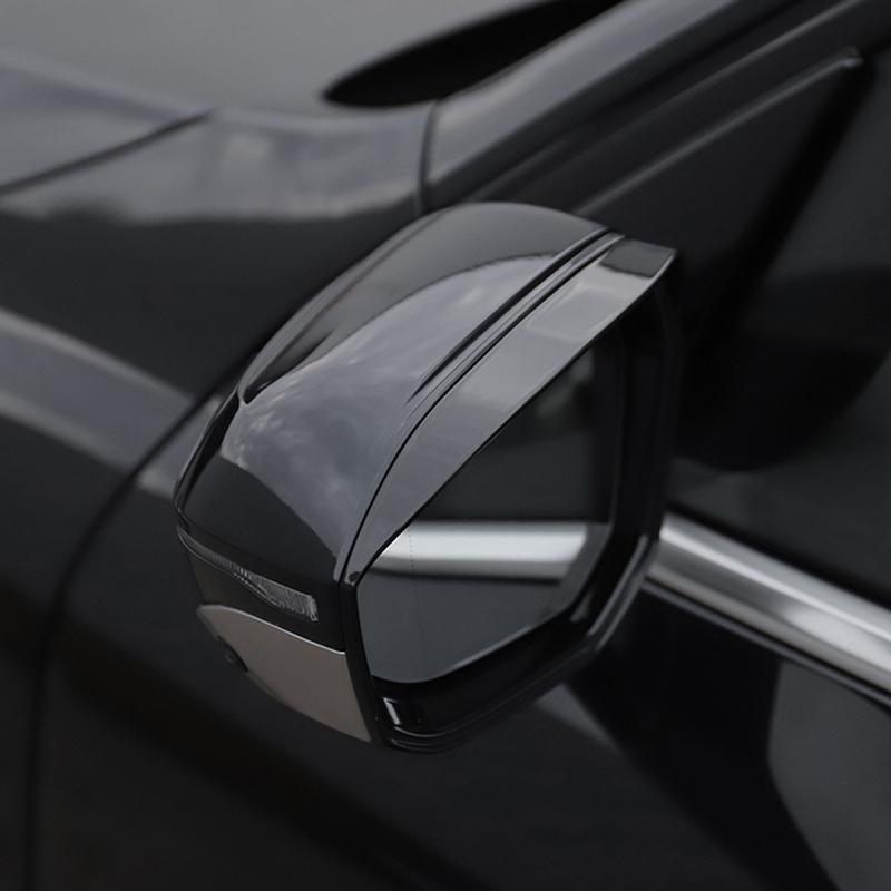 Only Fit For LHD! For BMW X3 (G45) 2024 2025 Car Accessories ABS Rearview Mirror Eyebrow Shield Cover 2pcs