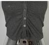 Korean Dongdaemun Slimming Sexy Halter Tank Top for Women