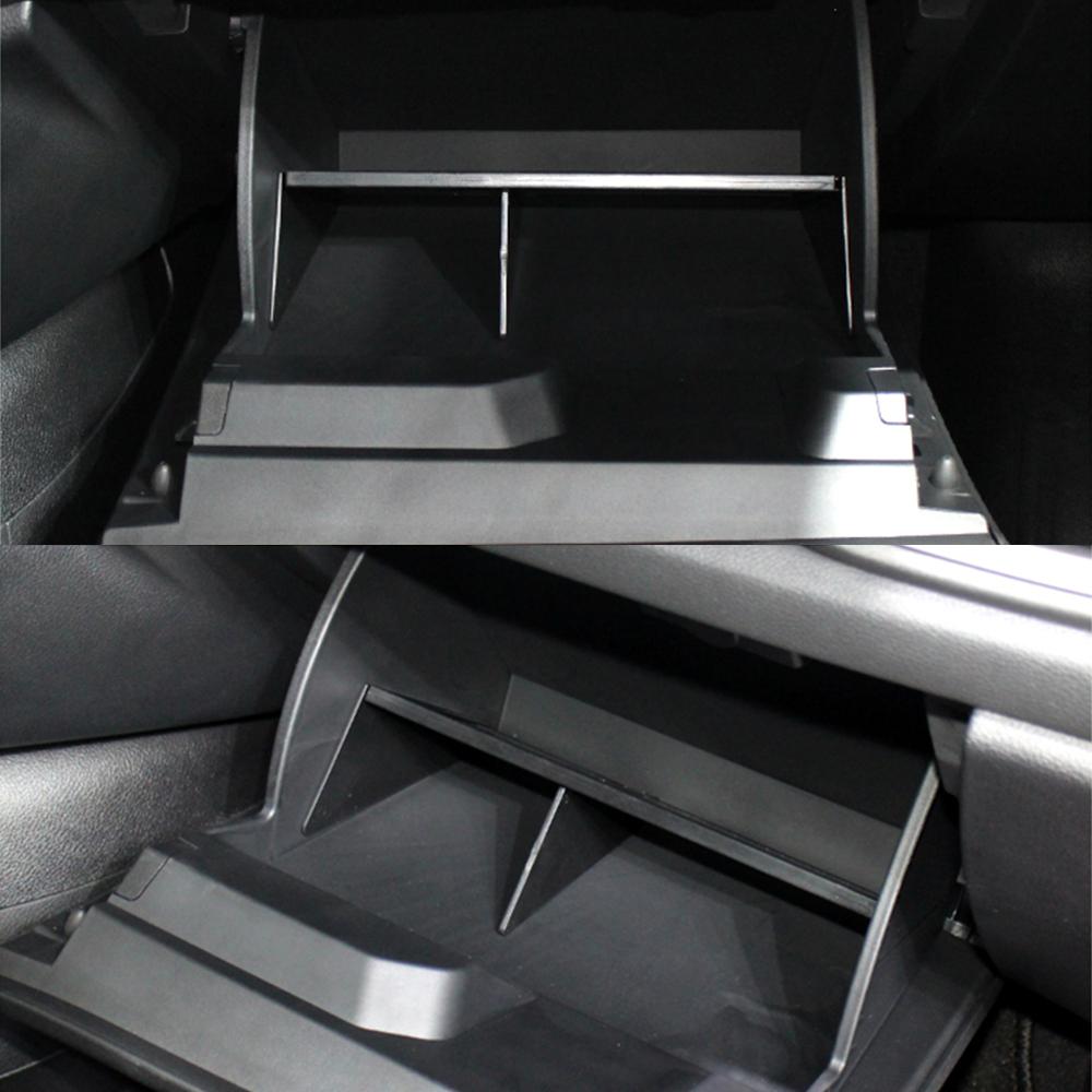 Car Glove Box Organizer for Jeep Renegade 2016 - 2025 Copilot Box Interval Storage Insert Divider Case Interior Accessories