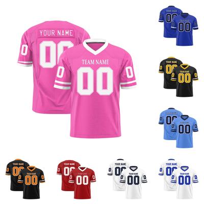 Camisas de futebol personalizadas Nome e número da equipe impressos personalizados Uniforme esportivo para homens, mulheres e jovens