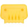 Red Soap Dish Suction Cup Strong Bearing Shower Bathroom Wall Mountable Holder Hollow Bottom Portable Soap Box Storage Solution