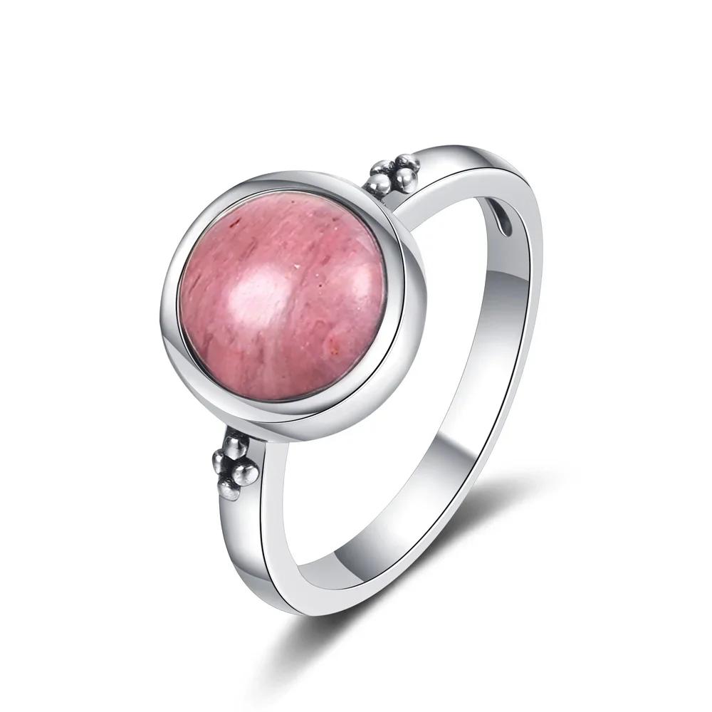 

Natural Tiger Eye Ring Jewelry for Women 925 Sterling Silver Elegant Anniversary Engagement Wedding Gifts Amethyst 6