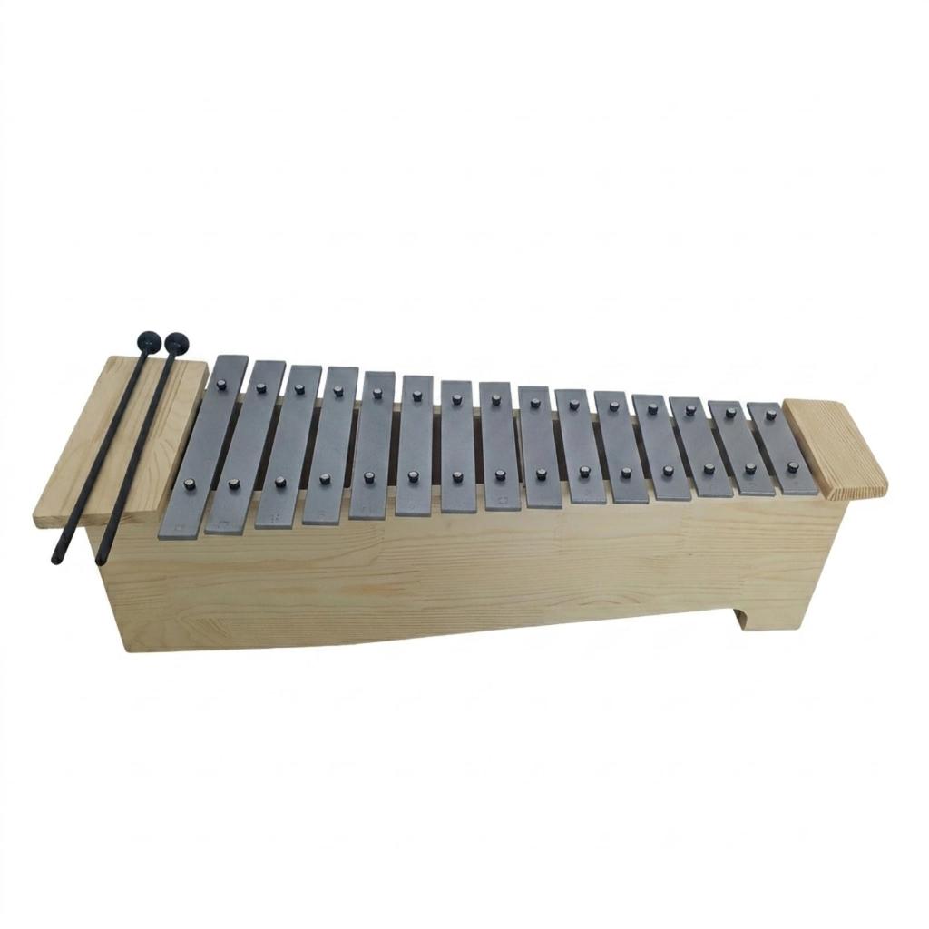Metallophone Tabletop Glockenspiel Wooden for Preschool, Young Children