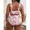 Plus Size Sexy Bikini - Women's European & American Style Backless Swimsuit