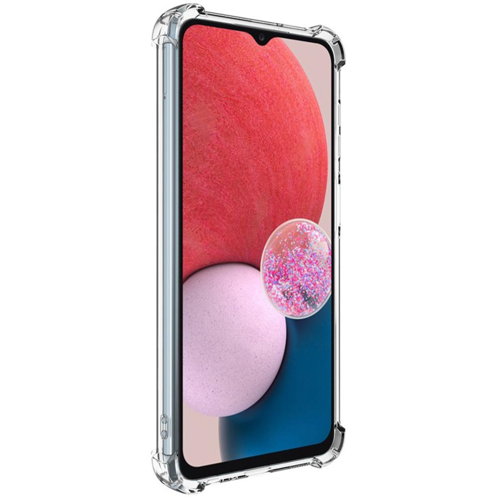 IMAK UX-4 Series for Samsung Galaxy A13 4G Case Straight Frame Four Corner Shockproof Clear TPU Cover