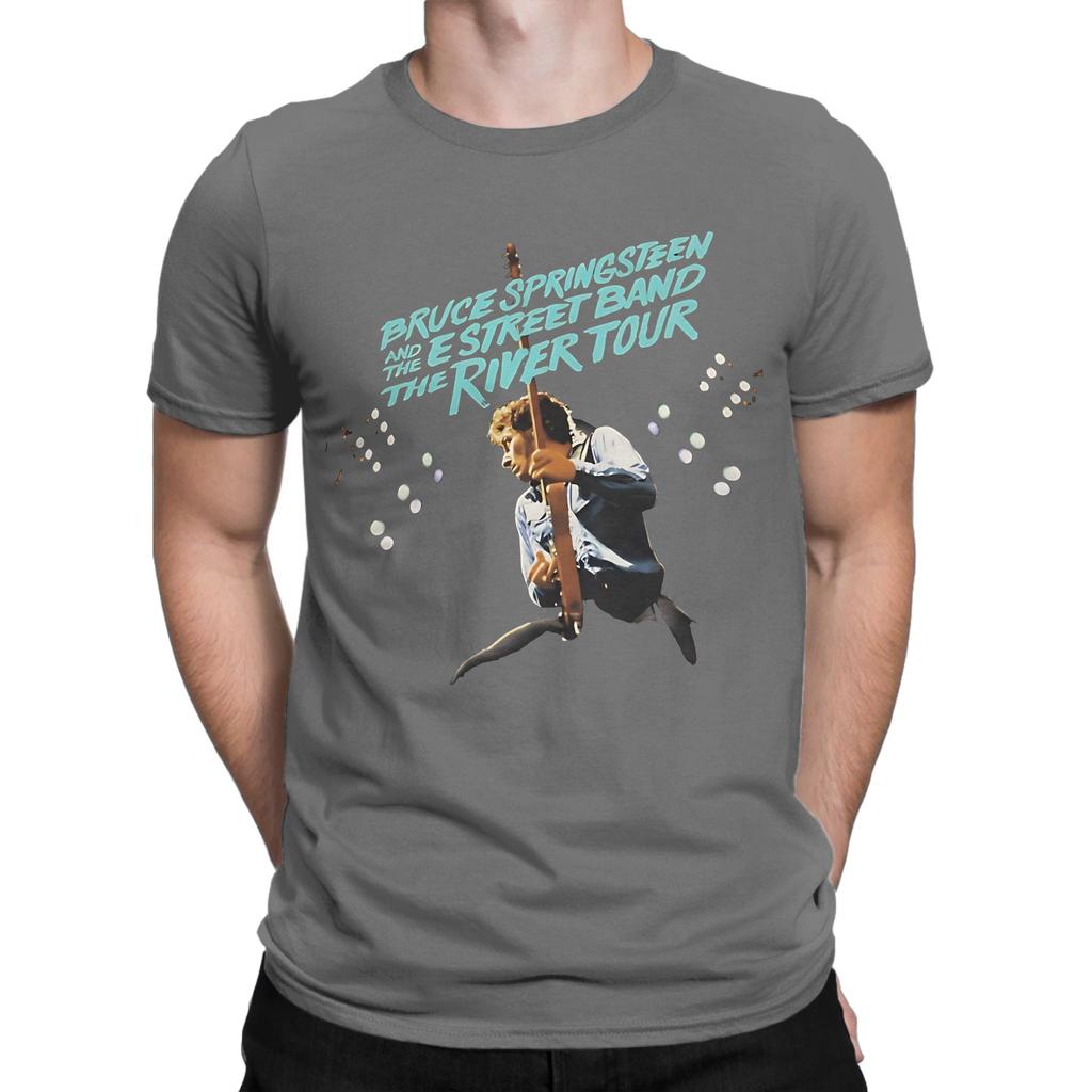 Music Bruce Springsteen Novelty Graphic 100 Cotton Tshirt Bruce Springsteen Tees Tops For Unisex