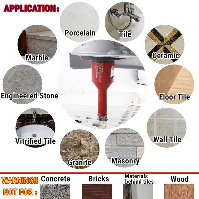 Diamond Drill Bit - Nbb - Nbb Bit - Diameter 6 To 150 Mm - Depth 35 Mm - Dry/wet Drilling