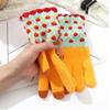 Touch Screen Warm Gloves Thickened Skiing Gloves Warm Full Finger Mittens  Winter