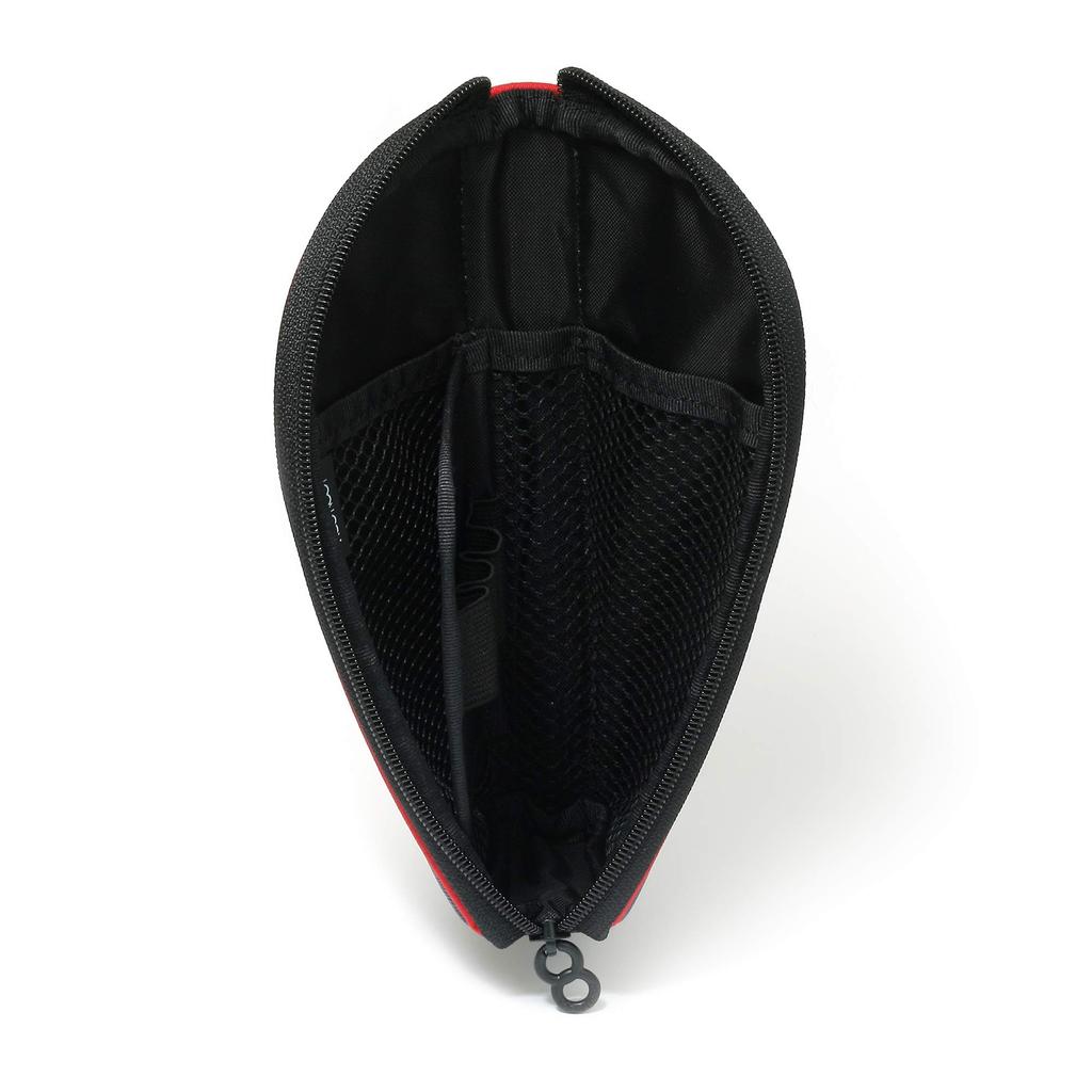 LOONLOON 560 Rainy Pencil Case, Gray, Two-Decker, Multi-Function, Slim Design, Stylish, Student/Business Gift