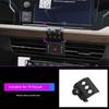23 Volkswagen New Bora Passat Lavida plus Sagitar Tayron Magotan Car Phone Holder Exclusive Use for Base
