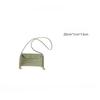 Autumn and winter small fragrant style versatile woven bag simple casual shoulder envelope bag fashionable commuter flip sheepskin bag women