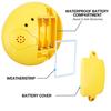 Bath Toy, Spray Water Squirt Toy LED Light Up Float Toys Bathtub Shower Toy for Baby Toddler Kid