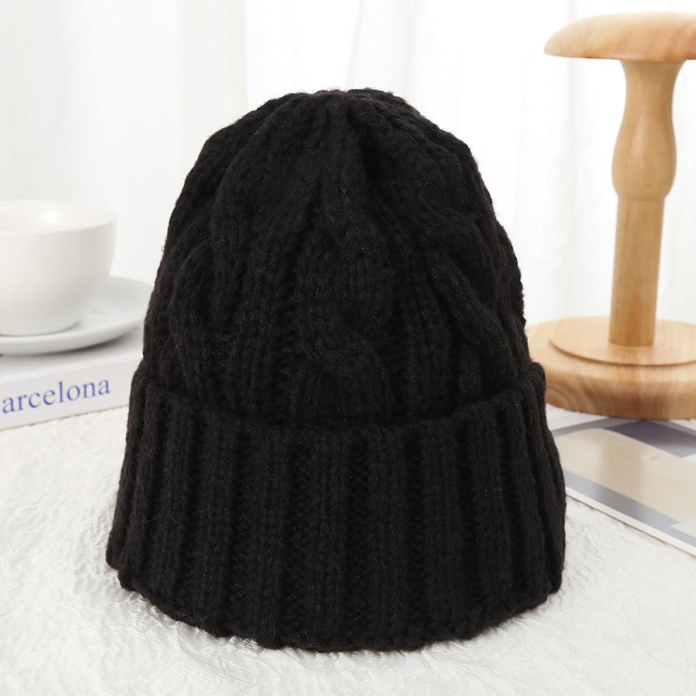 Style Knitted Beanie Hat With Ear Flap For Winter Warmth And Windproof Protection
