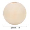 Round Bds Wooden Log Color Craft Bds for Jewelry Children Toys Making