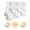 Fondant Chocolate Molds Cloud Petals Silicone Molds Mousses Cake Decorating Tool Candle Soap Molds Easily To Clean