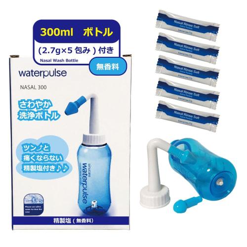 Nose Shower 300ml: Blue Nozzle: Comes with Two Nozzles: Straight Type and Shower Type. Japanese Instruction Manual Included.