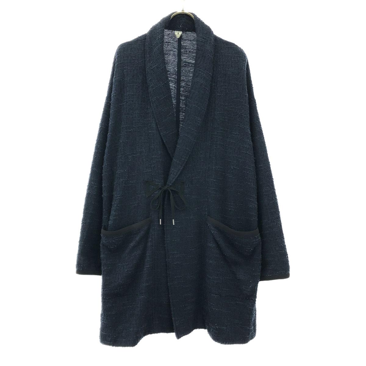 

Milok сделано в Японии Пальто-халат 46 Темно-синий Мужское Б/У