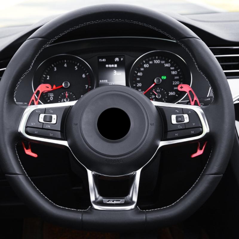 1 Pair Car Steering Wheel Shift Paddle for Golf GTD GTE 7GTI Extension Shifter
