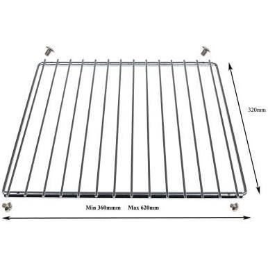 Étagère extensible - Unknown - 360mm-600mm - Lot de 2 - Universelle - Réglable