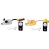 Cats Automatic Toy Cats Interactive Fun Remote Control Teasing Mouse Fun Exercise Toy for Indoor Felines Play Exercise