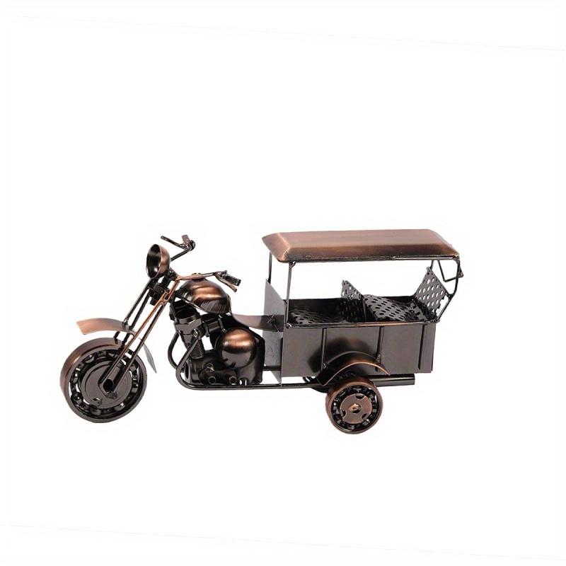 1pc Vintage-Style Metal Car Model with Opening Doors & Roof Top - Elegant Home Decor, Unique Gift Idea for Car Enthusiasts, Car InteriorDecor