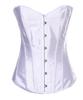 Corset satinat push-up cu control abdominal și tanga