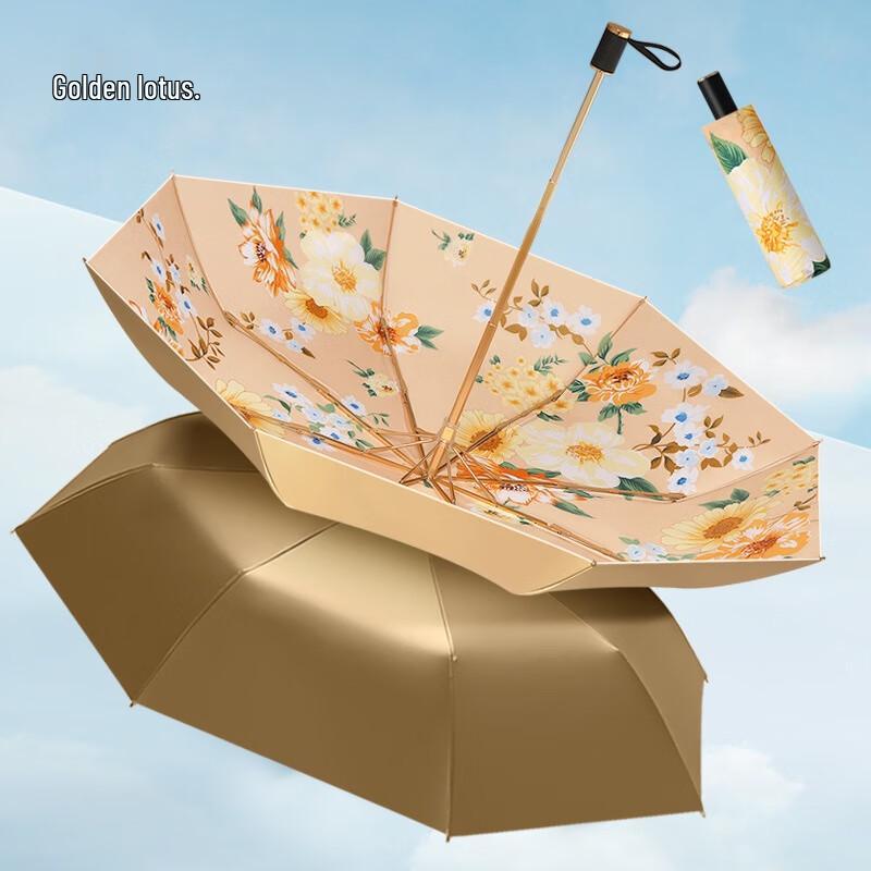 Zuoyou Manual Double-Layer 8-Rib Folding Umbrella
