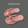 Sandals Fairy Fairy New Summer Toe Cool Slippers Flat Bottom Wear Fashion Beach Slippers Ins Flip-flops